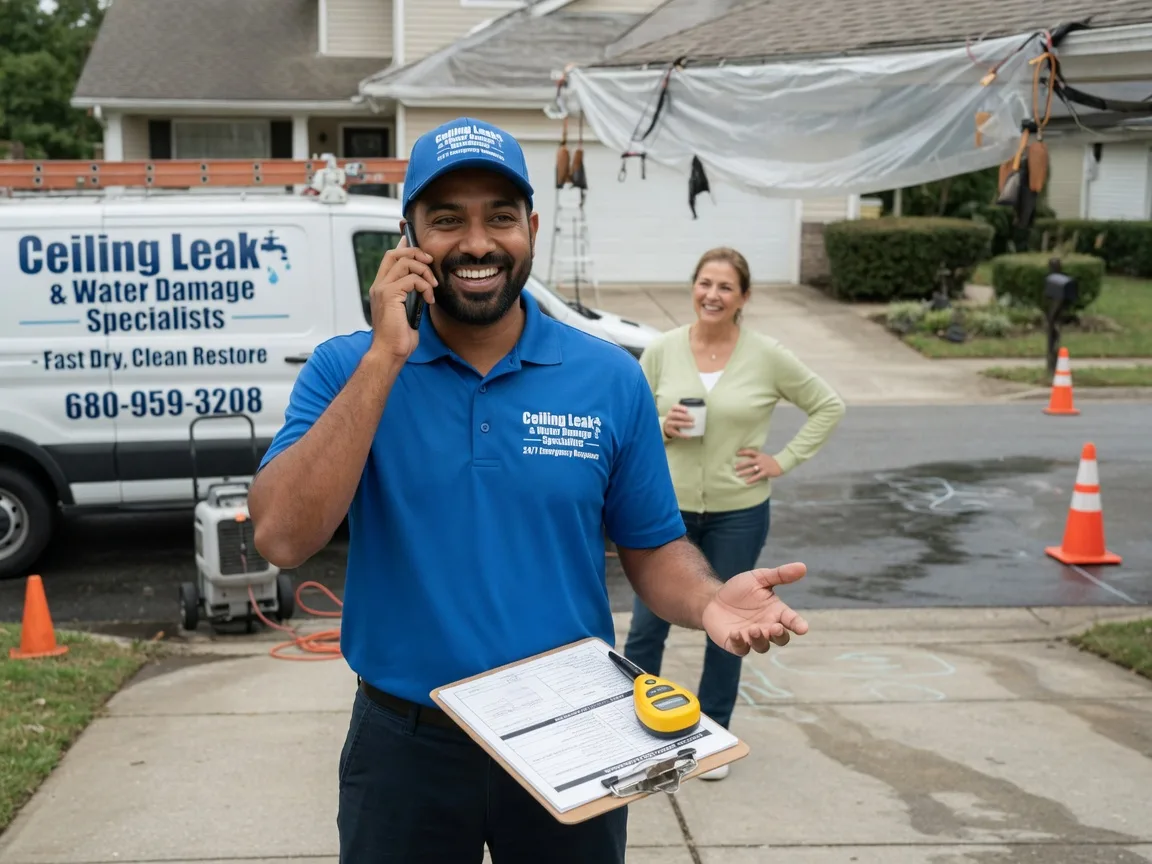 Ceiling Leak Cleanup Sahuarita, AZ FAQs